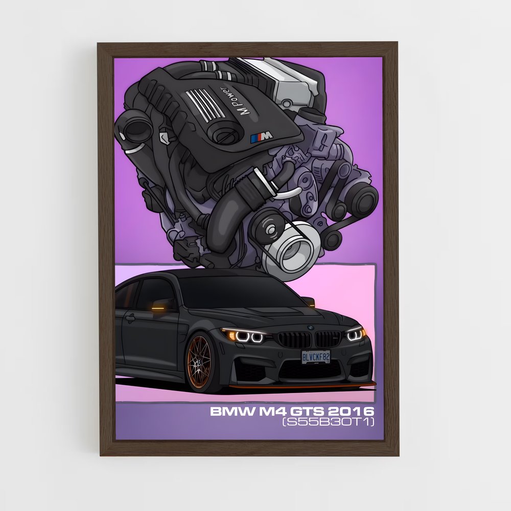 Poster V8 Fury – affiche BMW (vue 5)